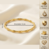 Gold Bamboo Bangle Gold Bamboo Bangle