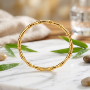 Gold Bamboo Bangle Gold Bamboo Bangle