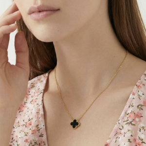 Black Clover Necklace