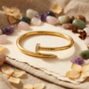 Gold Nail Bangle Gold Nail Bangle