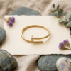 Gold Nail Bangle Gold Nail Bangle