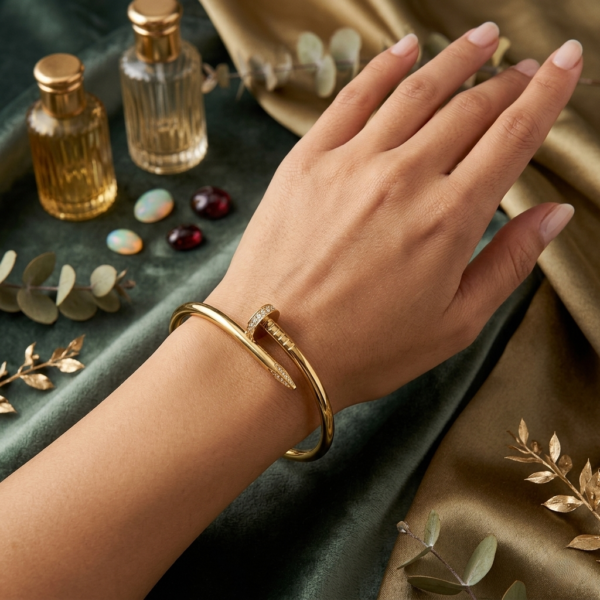 Gold Nail Bangle Gold Nail Bangle