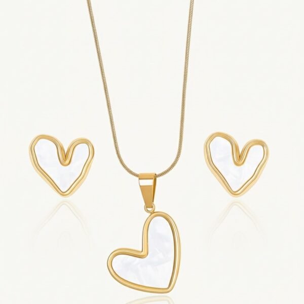 Pearlescent Heart Set