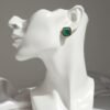 Vintage Emerald Studs