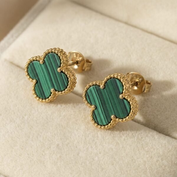 Green Clover Studs