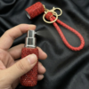 Sparkle Perfume Atomizer - The Pastel Gem - Imitation Jewellery - 4 Red Sparkle Atomizer Keyring