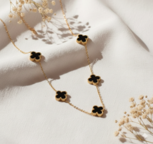 Black Clover Necklace