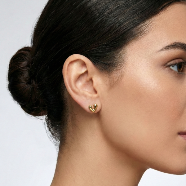 The Pastel Gem - Best Luxury Jewellery Brand - Modern Love Studs Earrings - 1 Modern Love Studs Earrings