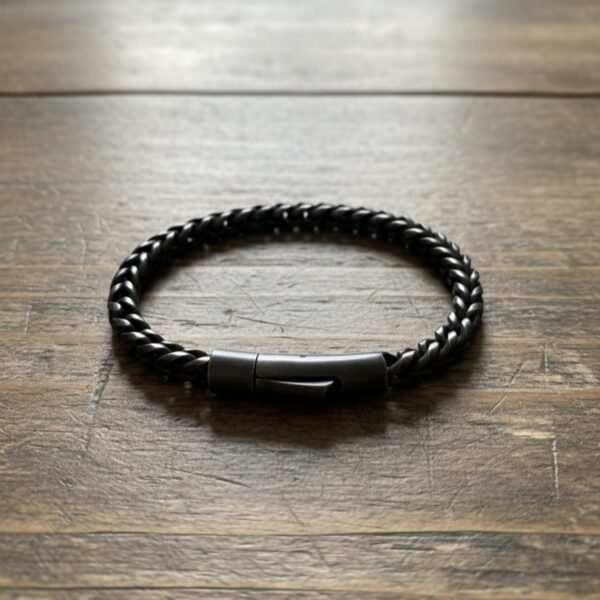 Onyx Curb Men Bracelet