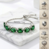 2 Green Tennis Bracelet