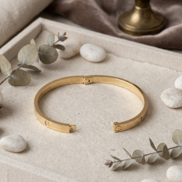 Screw Crystal Bangle Screw Crystal Bangle