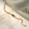 IMG_1616 Emerald Chain Bracelet