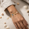 Starfish Pearl Charm Bracelet