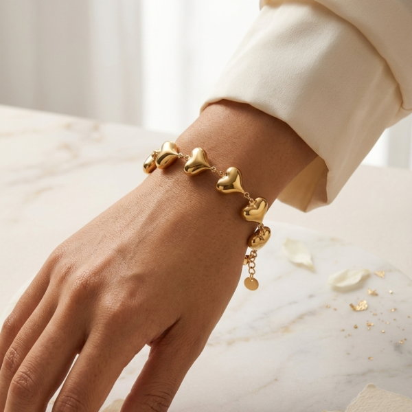 Puffy Heart Bracelet Puffy Heart Bracelet