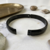 IMG_1410 Black Minimalist Oval Bangle