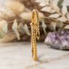 IMG_1466 Gold Nail Silhouette Bangle
