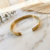 IMG_1557 Gold Chunky Minimalist Oval Bangle